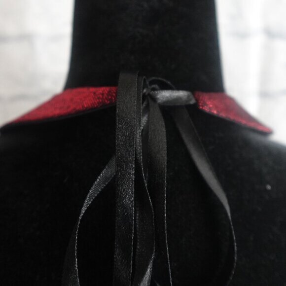 Detachable Peter Pan Collar Necklace with ribbon closure - Picture 6 of 10